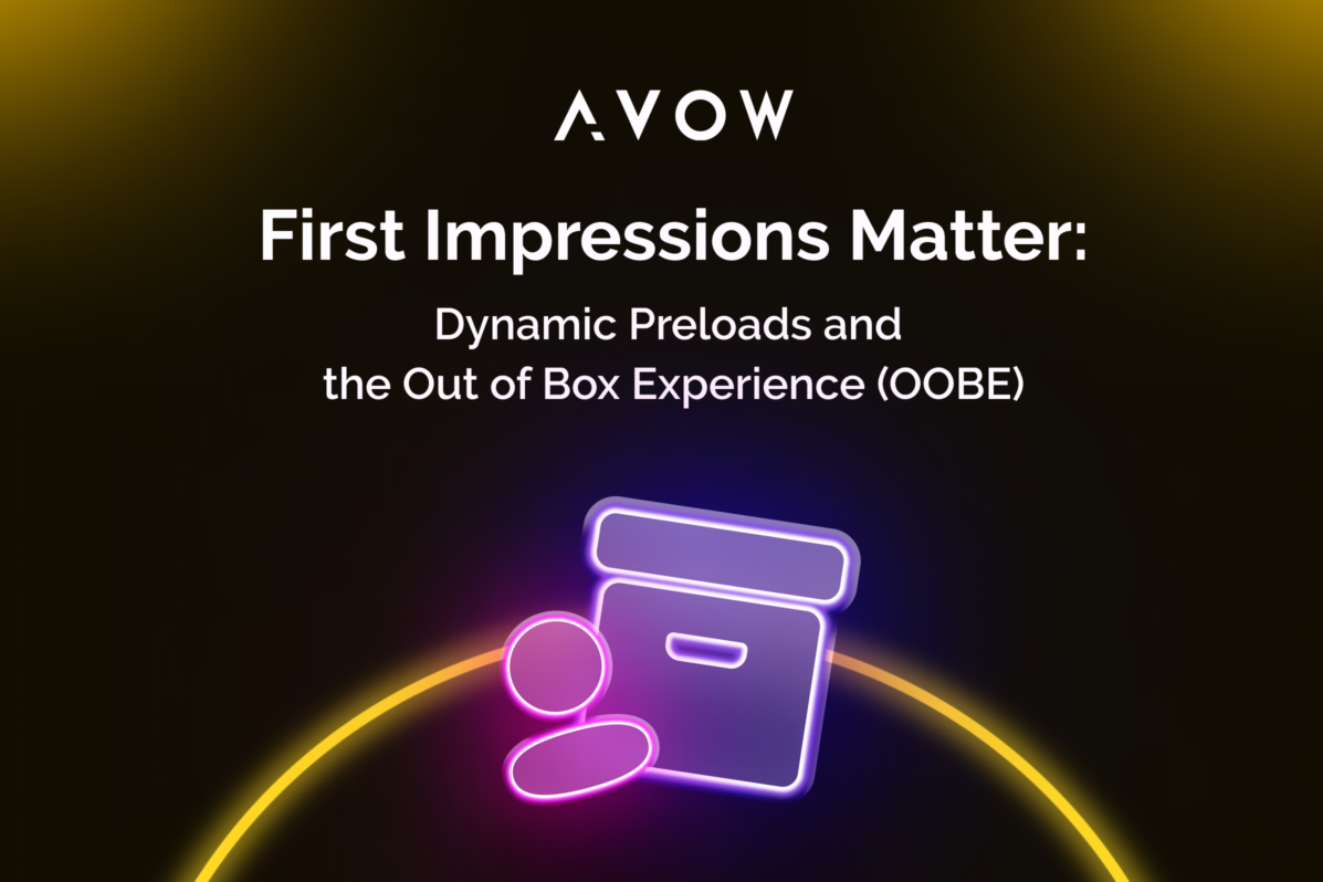 Dynamic Preloads enhancing OOBE and making strong first impressions on app users.