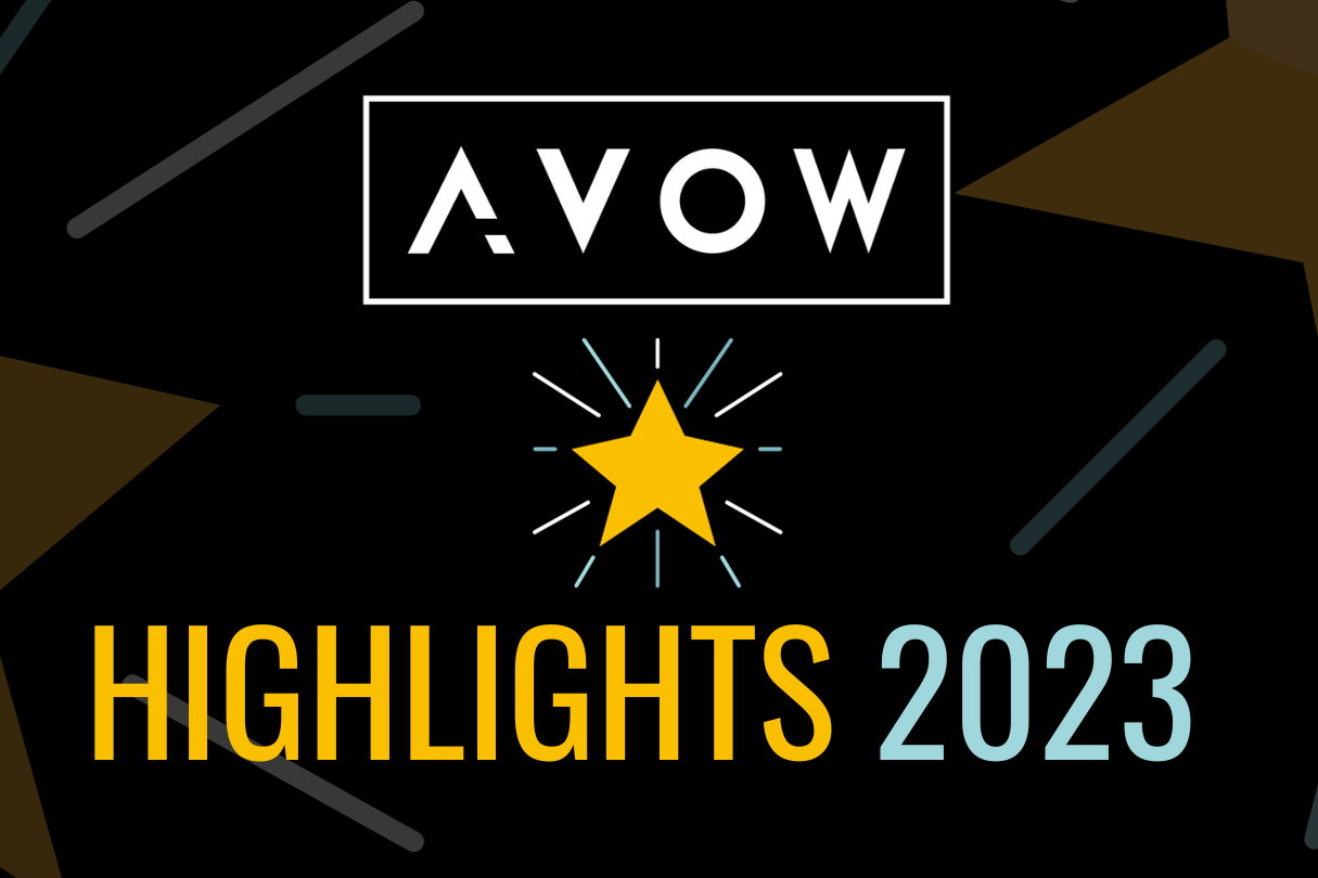 AVOW Highlights 2023 - The Year in Numbers - A Year in Review
