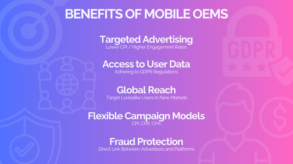 Benefits of mobile oems and alternative app stores