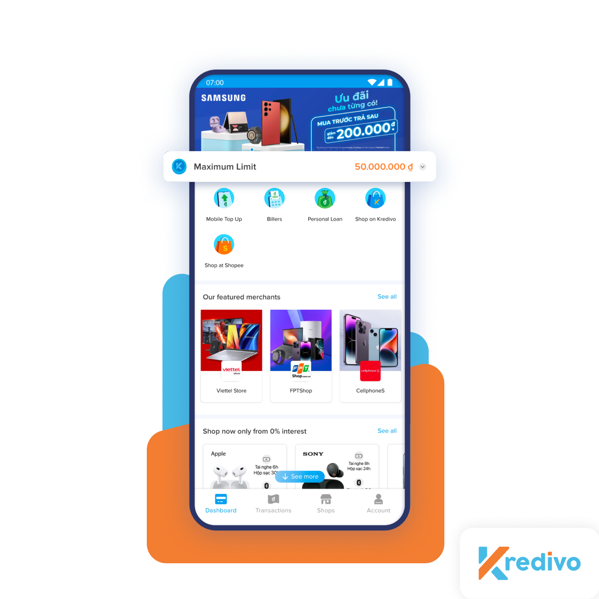 Kredivo Success story hero image