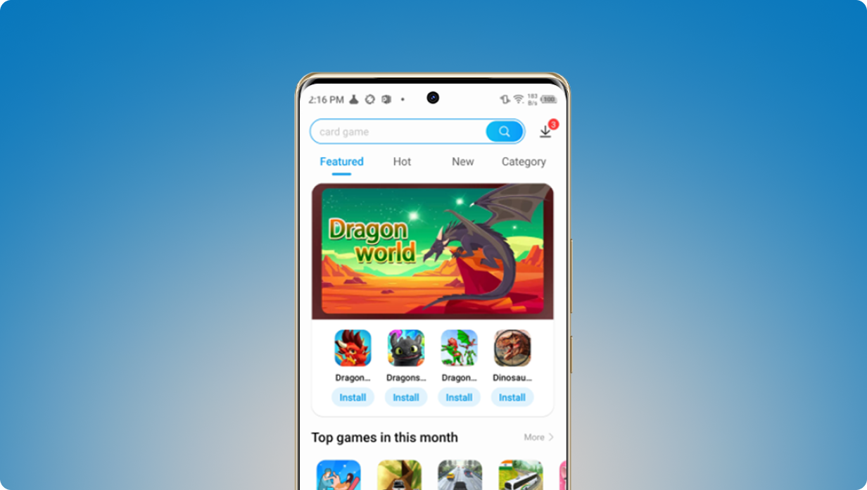 Transsion device samples, mobile OEM advertising
