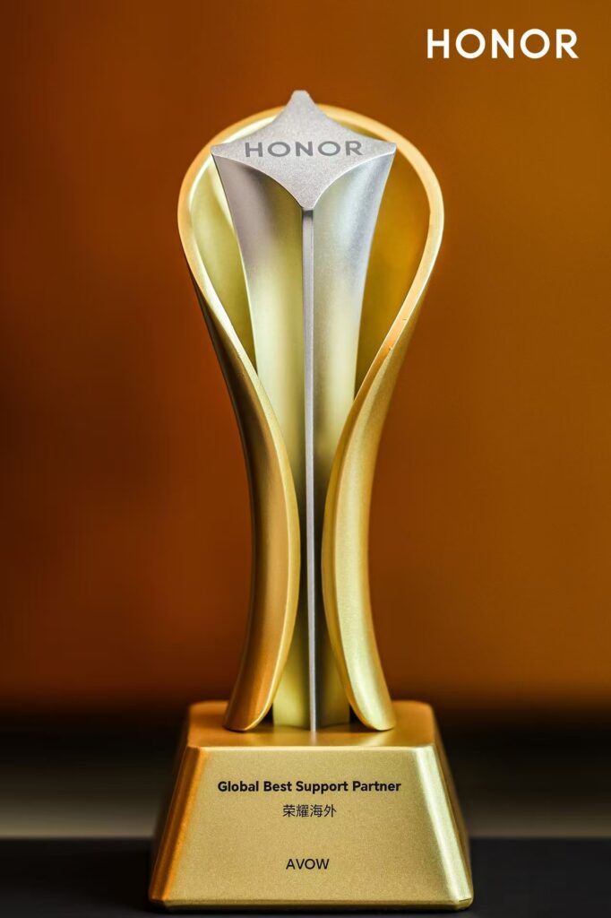 We’re Honored! AVOW Receives Prestigious Award from Strategic Partner HONOR