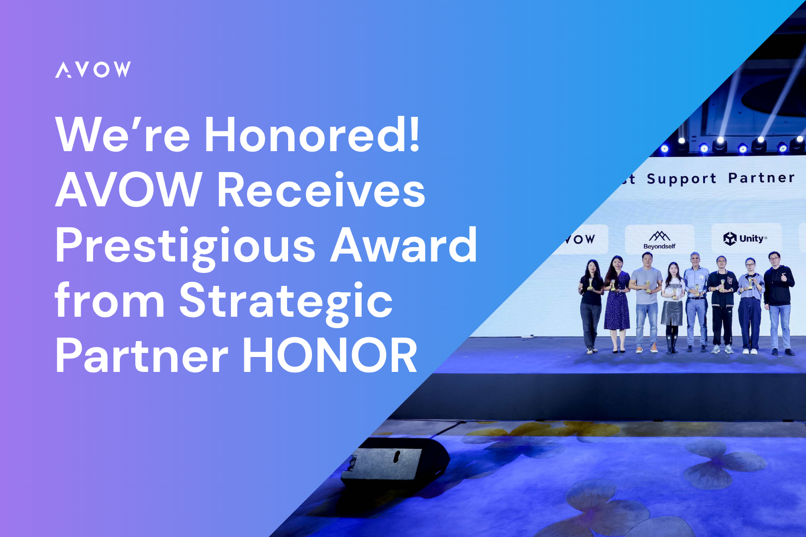We’re Honored! AVOW Receives Prestigious Award from Strategic Partner HONOR
