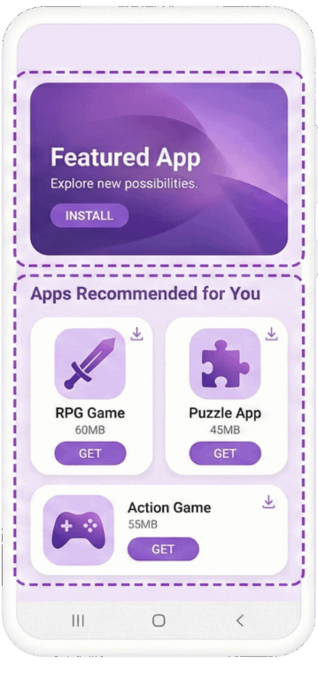 App Store Banner mock up