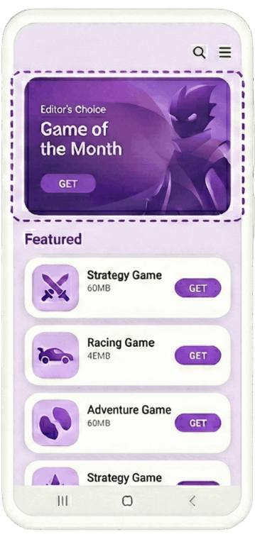 App Store featuring mockup