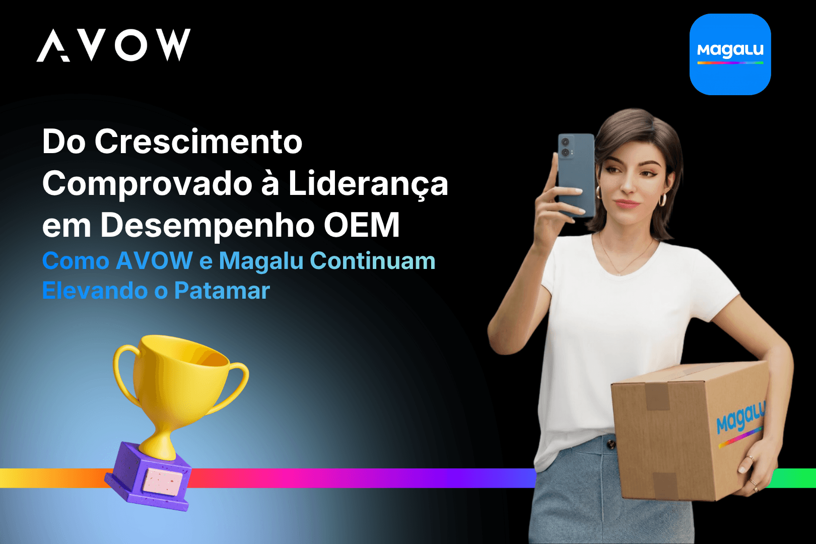 Do Crescimento Comprovado à Liderança em Desempenho OEM: Como AVOW e Magalu Continuam Elevando o Patamar