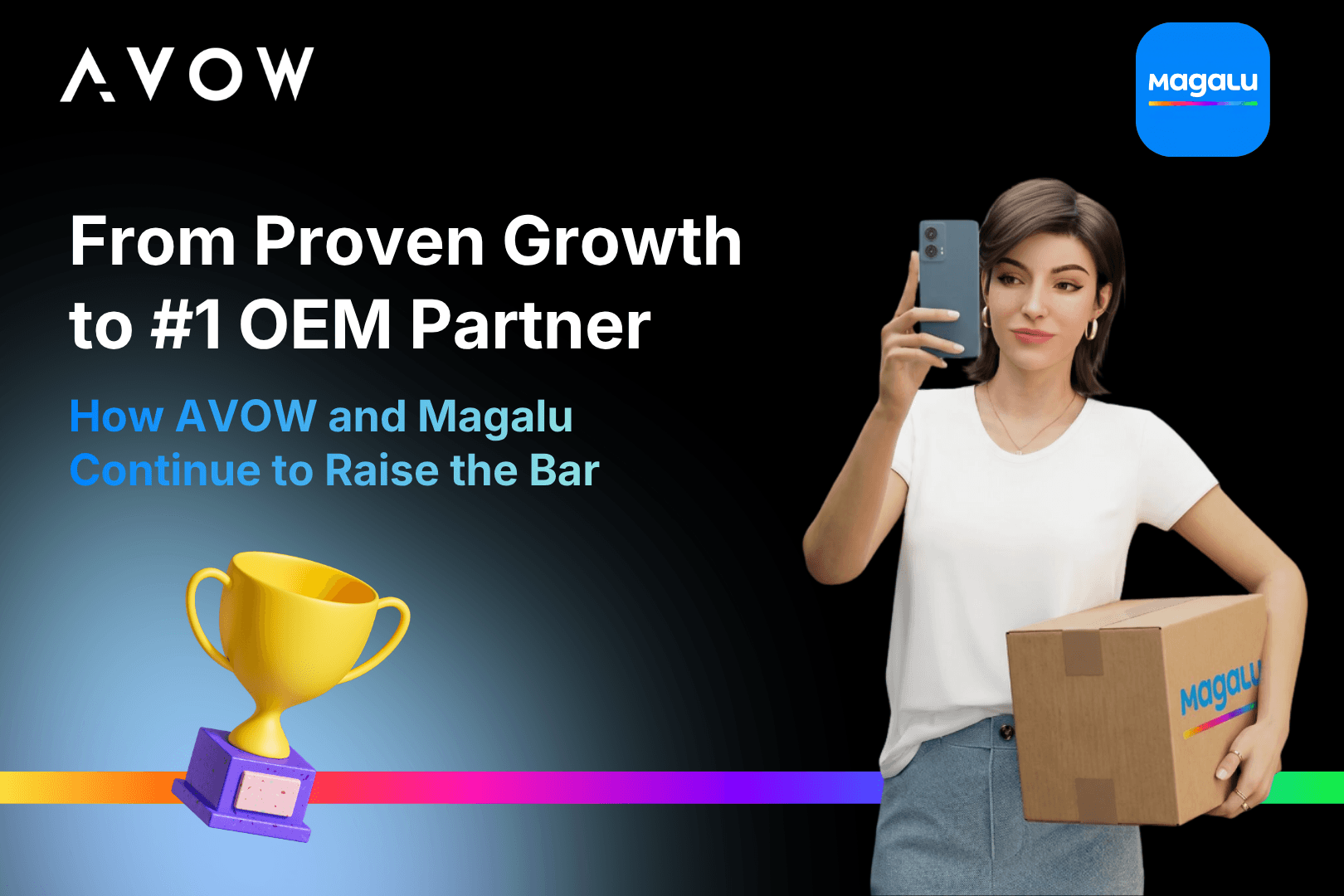 From Proven Growth to #1 OEM Partner: How AVOW and Magalu Continue to Raise the Bar
