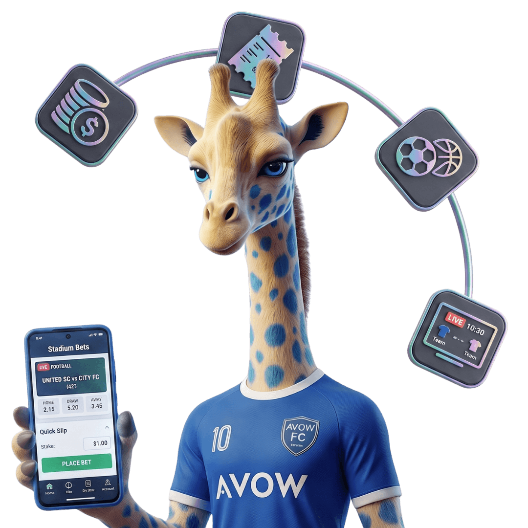 Sports betting app advertising with AVOW